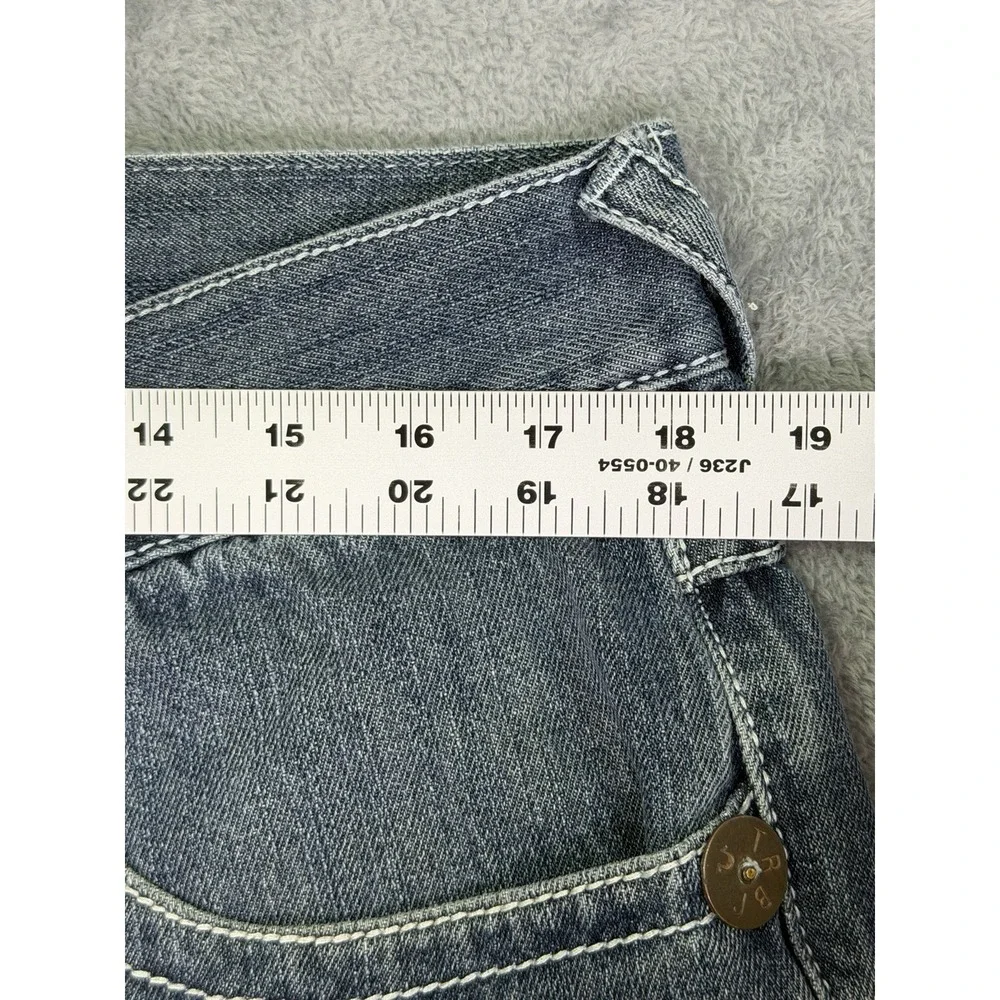 True Religion Jeans Mens 36x34 Blue Joey‎ Super T Bootcut Dark Wash Denim Cowboy